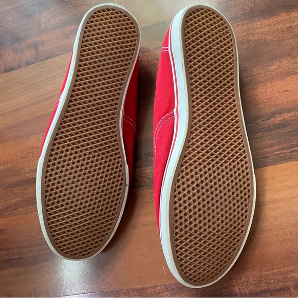 Red vans classic sneaker men’s 9 women’s 10.5 - Picture 5 of 9